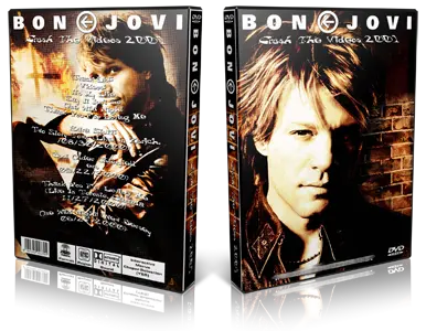 Artwork Cover of Bon Jovi Compilation DVD Crush The Videos 2001 Proshot