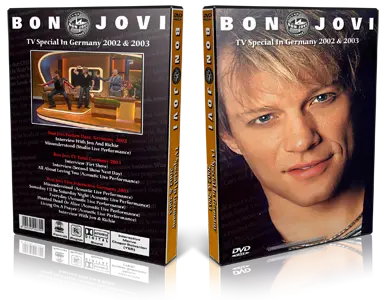 Artwork Cover of Bon Jovi Compilation DVD Germany 2002-2003 Proshot