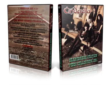 Artwork Cover of Cinderella Compilation DVD Heartbreak Station 1991 Proshot