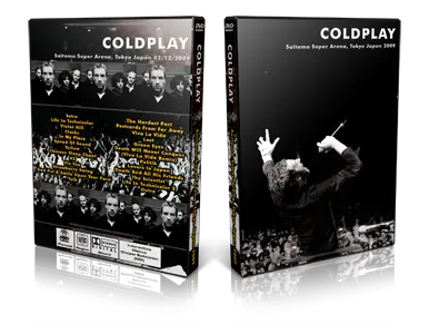 Artwork Cover of Coldplay 2009-02-12 DVD Tokyo Proshot