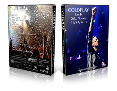 Artwork Cover of Coldplay 2011-11-23 DVD Oslo Proshot