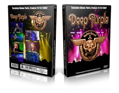 Artwork Cover of Deep Purple 2007-11-12 DVD Paris Proshot