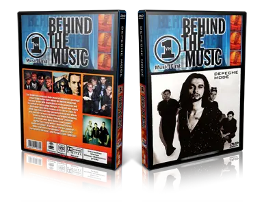 Artwork Cover of Depeche Mode Compilation DVD Behind The Music Proshot