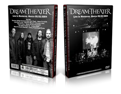 Artwork Cover of Dream Theater 2004-09-22 DVD Monterrey Proshot