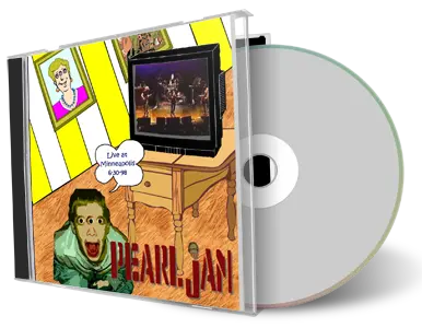 Artwork Cover of Pearl Jam 1998-06-30 CD Minneapolis Soundboard