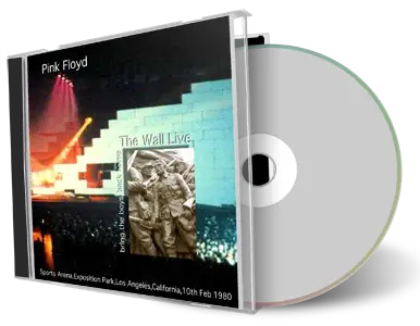 Artwork Cover of Pink Floyd 1980-02-10 CD Los Angeles Audience