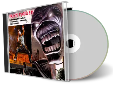 Artwork Cover of Iron Maiden 2008-07-22 CD Trondheim Audience