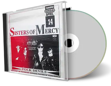 Artwork Cover of Sisters of Mercy 1985-04-14 CD Amsterdam Audience