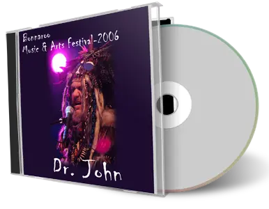 Artwork Cover of Dr John 2006-06-17 CD Bonaroo Festival Audience