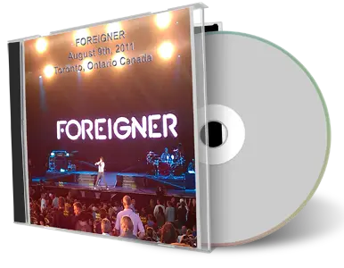 Artwork Cover of Foreigner 2011-09-09 CD Toronto Audience