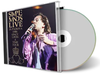 Artwork Cover of Simple Minds 1986-02-05 CD Padova Audience