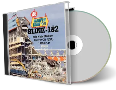 Artwork Cover of Blink 182 1999-07-11 CD Denver Audience