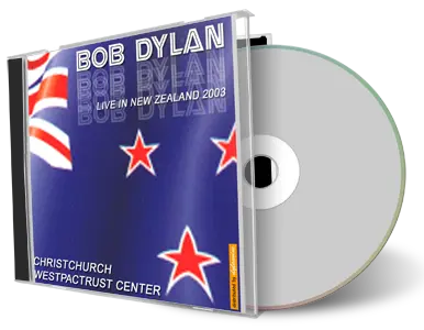 Artwork Cover of Bob Dylan 2003-02-26 CD Christchurch Audience