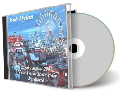 Artwork Cover of Bob Dylan 2003-08-22 CD Syracuse Audience