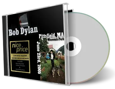 Artwork Cover of Bob Dylan 2005-06-23 CD Pittsfield Audience