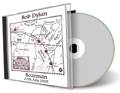 Artwork Cover of Bob Dylan 2005-07-27 CD Bozeman Audience