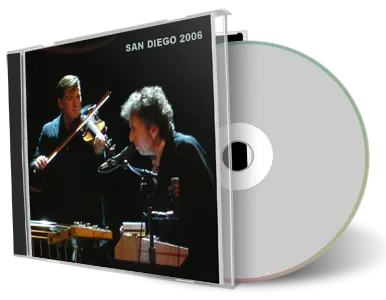 Artwork Cover of Bob Dylan 2006-10-22 CD San Diego Audience