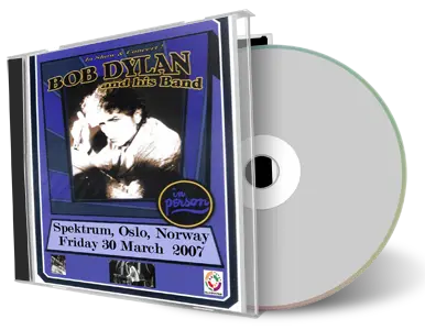 Artwork Cover of Bob Dylan 2007-03-30 CD Oslo Audience