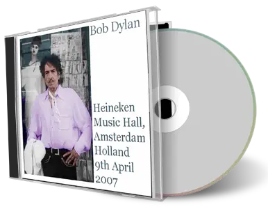 Artwork Cover of Bob Dylan 2007-04-09 CD Amsterdam Audience