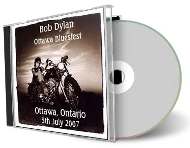 Artwork Cover of Bob Dylan 2007-07-05 CD Ottawa Audience