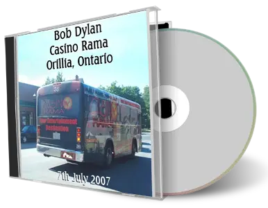 Artwork Cover of Bob Dylan 2007-07-07 CD Orillia Audience