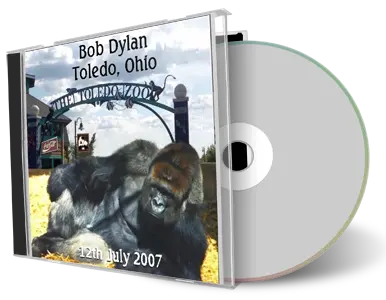 Artwork Cover of Bob Dylan 2007-07-12 CD Toledo Audience