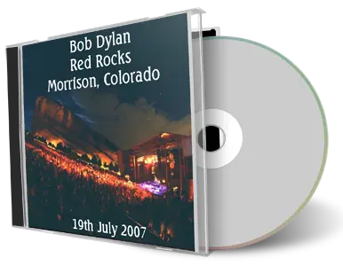 Artwork Cover of Bob Dylan 2007-07-19 CD Morrison Audience