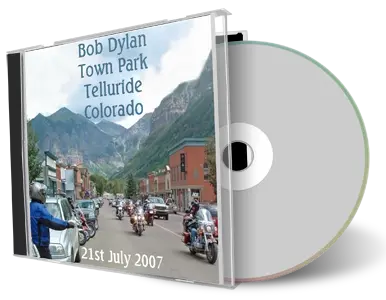 Artwork Cover of Bob Dylan 2007-07-21 CD Telluride Audience