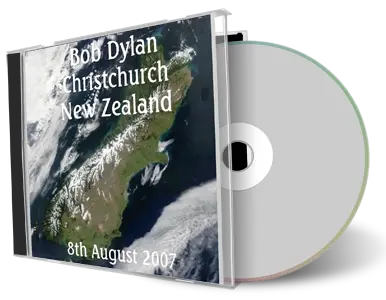 Artwork Cover of Bob Dylan 2007-08-08 CD Christchurch Audience