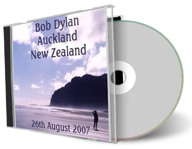 Artwork Cover of Bob Dylan 2007-08-26 CD Auckland Audience