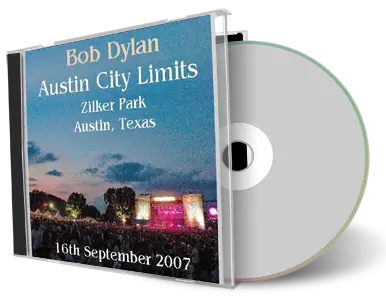 Artwork Cover of Bob Dylan 2007-09-16 CD Austin Audience