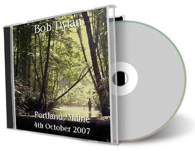 Artwork Cover of Bob Dylan 2007-10-04 CD Portland Audience