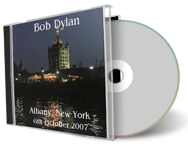 Artwork Cover of Bob Dylan 2007-10-06 CD Albany Audience