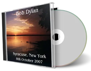 Artwork Cover of Bob Dylan 2007-10-08 CD Syracuse Audience