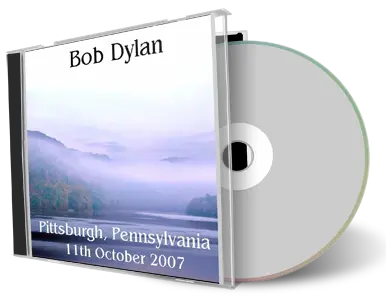 Artwork Cover of Bob Dylan 2007-10-11 CD Pittsburgh Audience