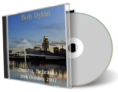 Artwork Cover of Bob Dylan 2007-10-26 CD Omaha Audience