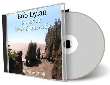 Artwork Cover of Bob Dylan 2008-05-20 CD Moncton Audience