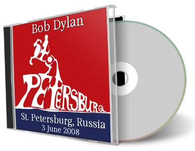 Artwork Cover of Bob Dylan 2008-06-03 CD St Petersburg Audience