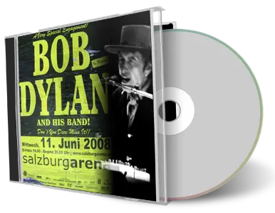 Artwork Cover of Bob Dylan 2008-06-11 CD Salzburg Audience