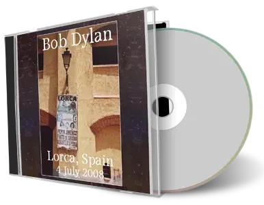 Artwork Cover of Bob Dylan 2008-07-04 CD Lorca Audience