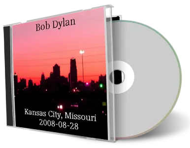 Artwork Cover of Bob Dylan 2008-08-28 CD Kansas City Audience