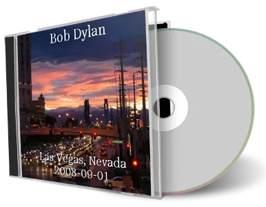 Artwork Cover of Bob Dylan 2008-09-01 CD Las Vegas Audience