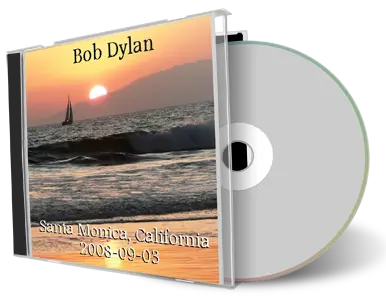 Artwork Cover of Bob Dylan 2008-09-03 CD Santa Monica Audience