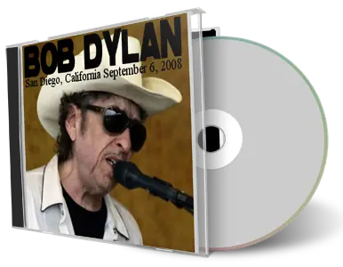 Artwork Cover of Bob Dylan 2008-09-06 CD San Diego Audience