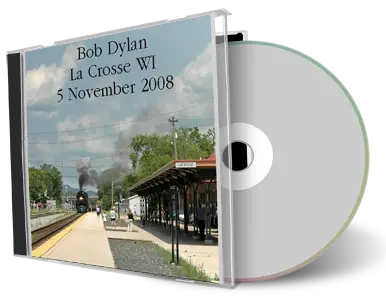 Artwork Cover of Bob Dylan 2008-11-05 CD La Crosse Audience