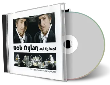 Artwork Cover of Bob Dylan 2009-04-25 CD London Soundboard