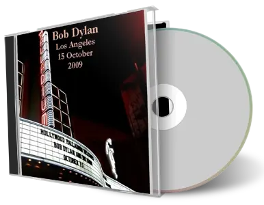 Artwork Cover of Bob Dylan 2009-10-15 CD Los Angeles Audience