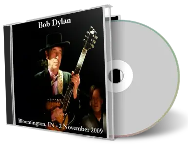 Artwork Cover of Bob Dylan 2009-11-02 CD Bloomington Audience