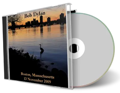 Artwork Cover of Bob Dylan 2009-11-13 CD Boston Audience