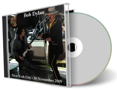 Artwork Cover of Bob Dylan 2009-11-18 CD New York City Audience